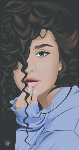 арт портрет