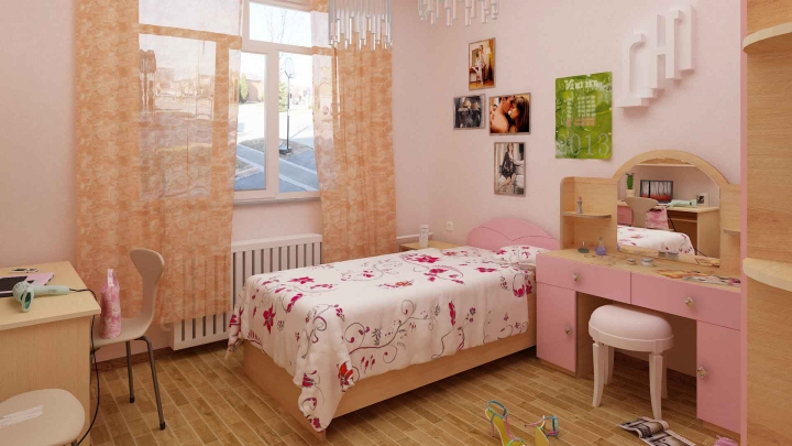 Интерьер девичьей комнаты