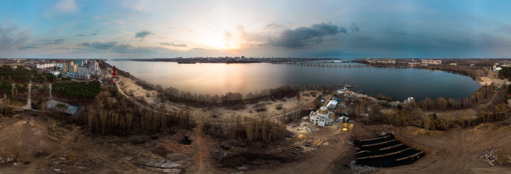 Панорама города