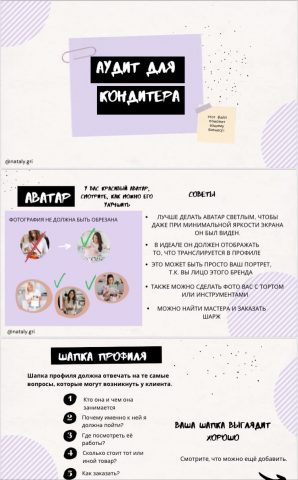 аудит для кондитера