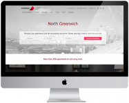 Сайт недвижимости в Лондоне в районе «Greenwich»