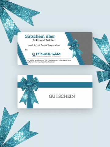 Разработка подарочного сертификата для тренера из Германии