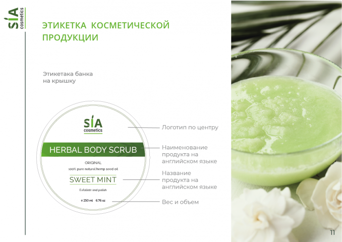 Упаковка экокосметика