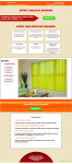 Landing Page продажа жалюзи