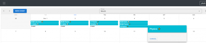 Календарь/планнер для студентов