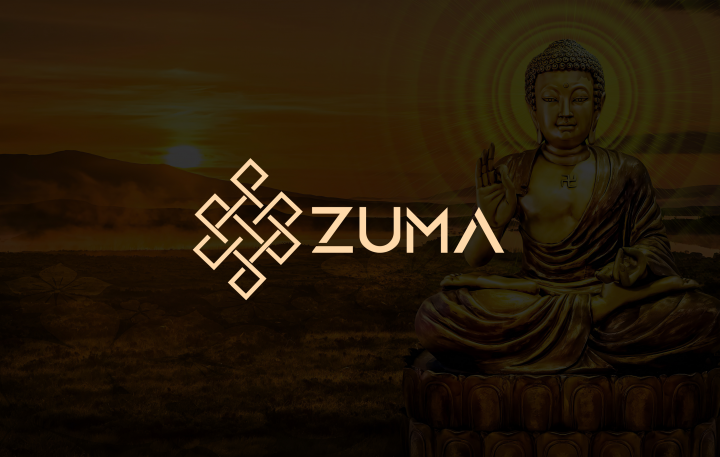 Logo for the designer's personal brand "AZUMA"