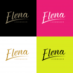 Логотип для Лешмейкера Елены Рябцевой