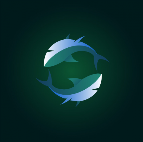 Иллюстрация простая с использованием градиента