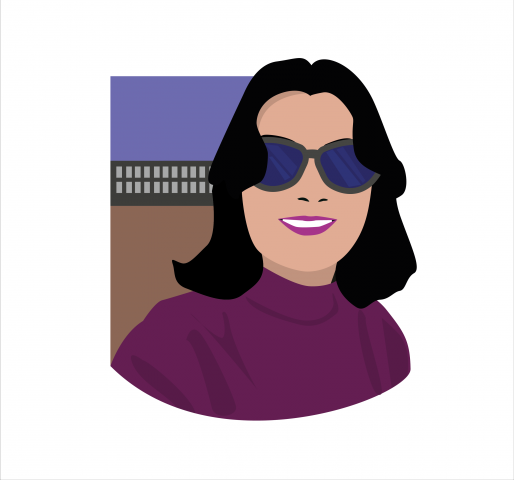 Иллюстрация с частичным фоном