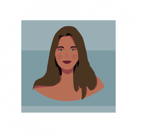 Портрет по референсу с добавлением мультяшности