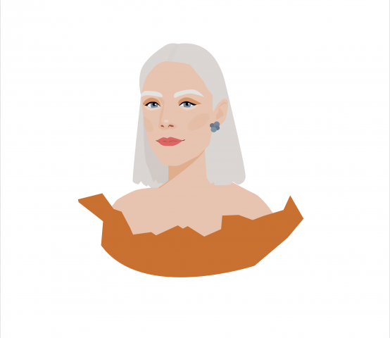 Векторный портрет по фото