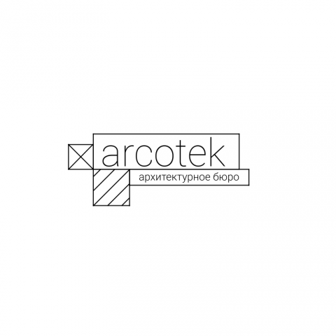 Логотип для архитектурного бюро "arcotek"