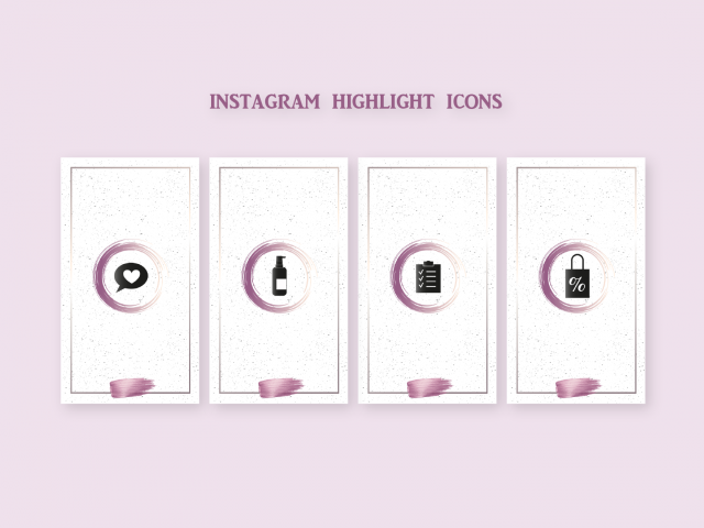 instagram highlight icons