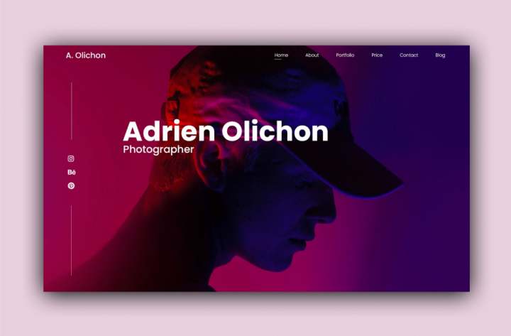 Сайт для фотографа