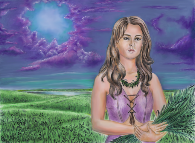 Диджиталь арт. Травница