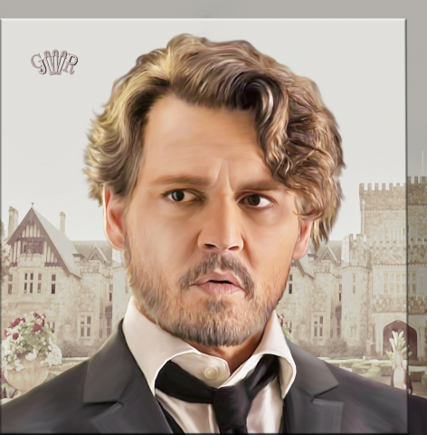 Джонни Депп. Диджитал арт.