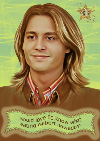 Джонни Депп. Диджитал арт.