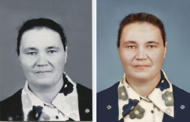 Оцветнение. Ретушь.