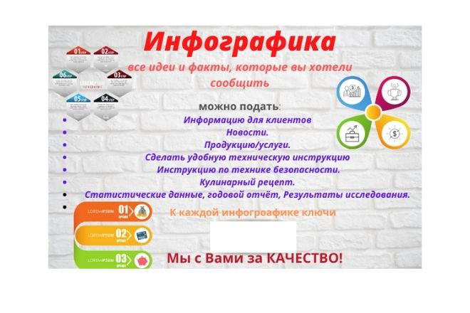 Инфографика на выбор
