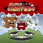 Работа на конкурс русской версии обложки Super Meet Boy