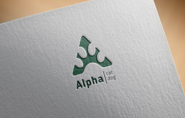 Логотип Alpha cat&dog