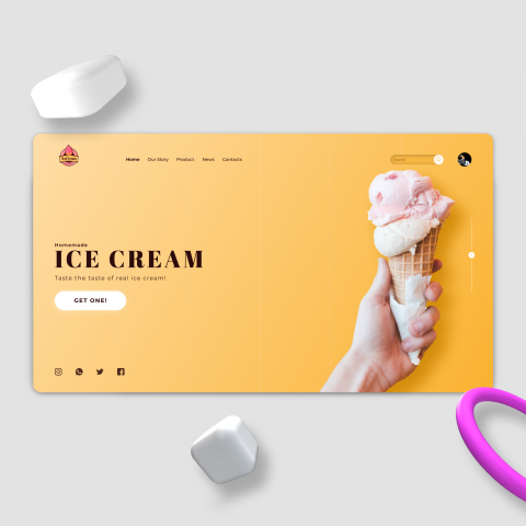 Ice cream Homemade