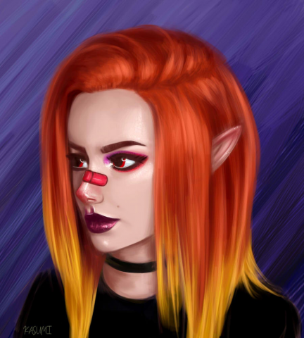 Эльфийка