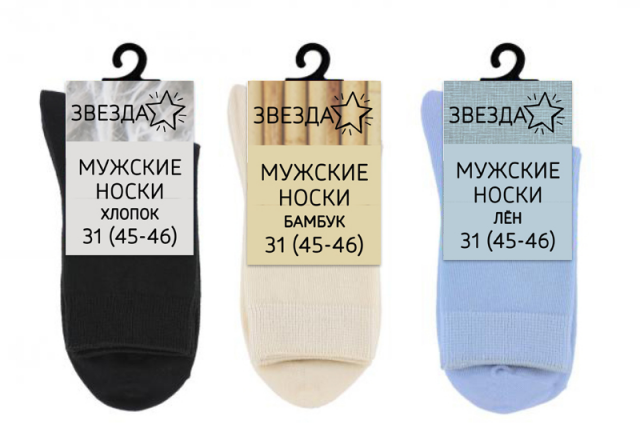серия этикеток для носков