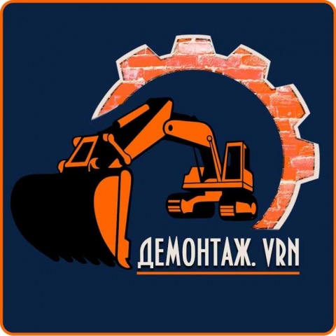 Логотип группы по демонтажу