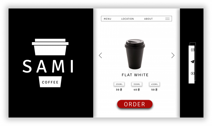 UI/UX “SAMIcoffee”