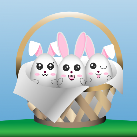 Иллюстрация в стиле Kawaii