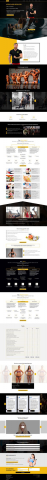 Landing Page - Time - Сайт тренера Александра Федосеева