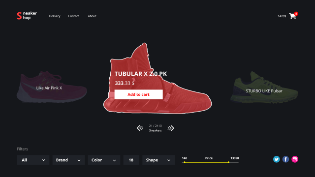 SneakerShop | Интернет-магазин кроссовок