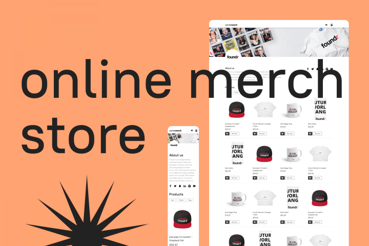 online merch store