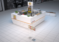 Торговое оборудование для Fresh Mall Bar г. Москва