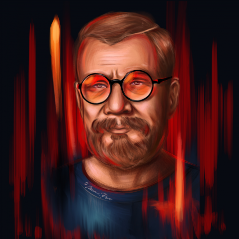 Портрет по фото: @assenizator.tv