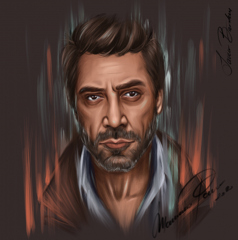 Портрет по фото: Хавьер