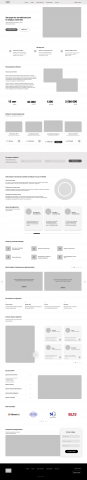 Прототип Landing page WINDSOR