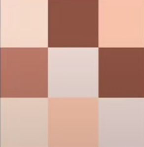 Цветовая схема ленты inst