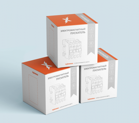 Упаковка продукции "TEXENERGO". Вариант № 1