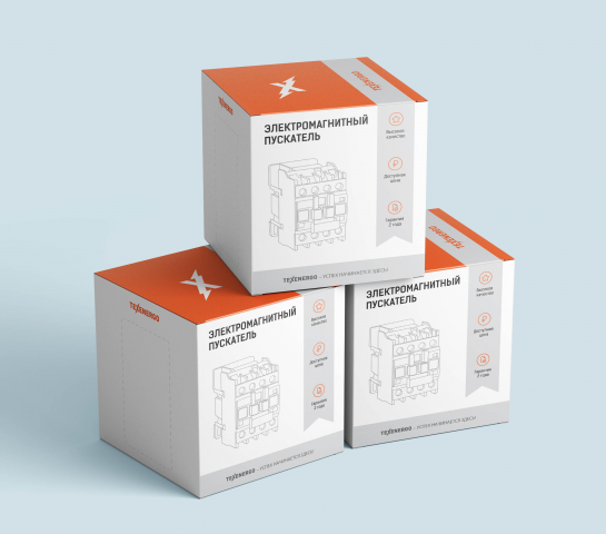 Упаковка продукции "TEXENERGO". Вариант № 2