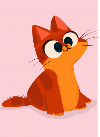 Рыжий кот
