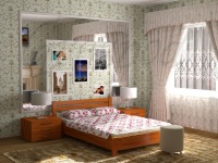 Кровать под паркет