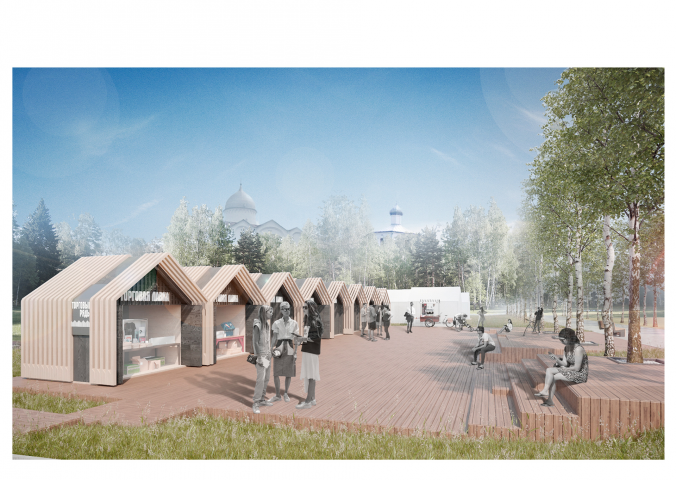 Торговые павильоны