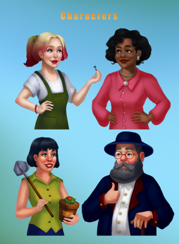 Casual game graphic pack