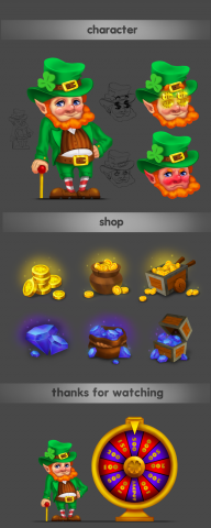 "leprechaun"  game
