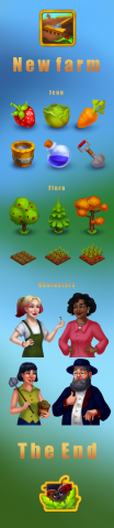 Casual game graphic pack