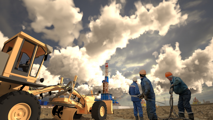 Визуализация работ на буровой