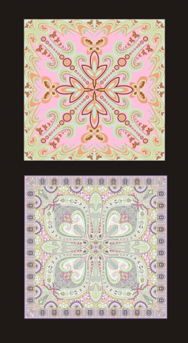 Узоры на платок.