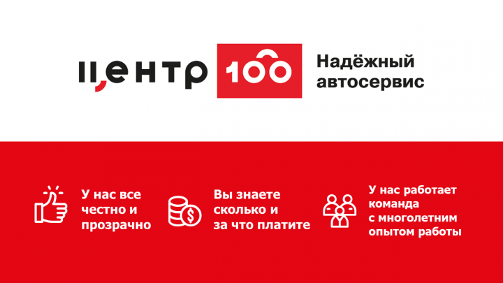 Презентация для автосервиса Центр100